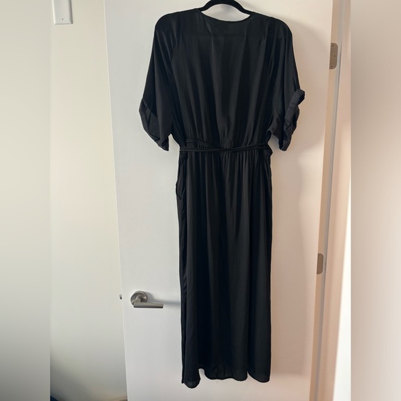 Charlie Page Black Penelope Wrap Dress - Picture 4 of 9